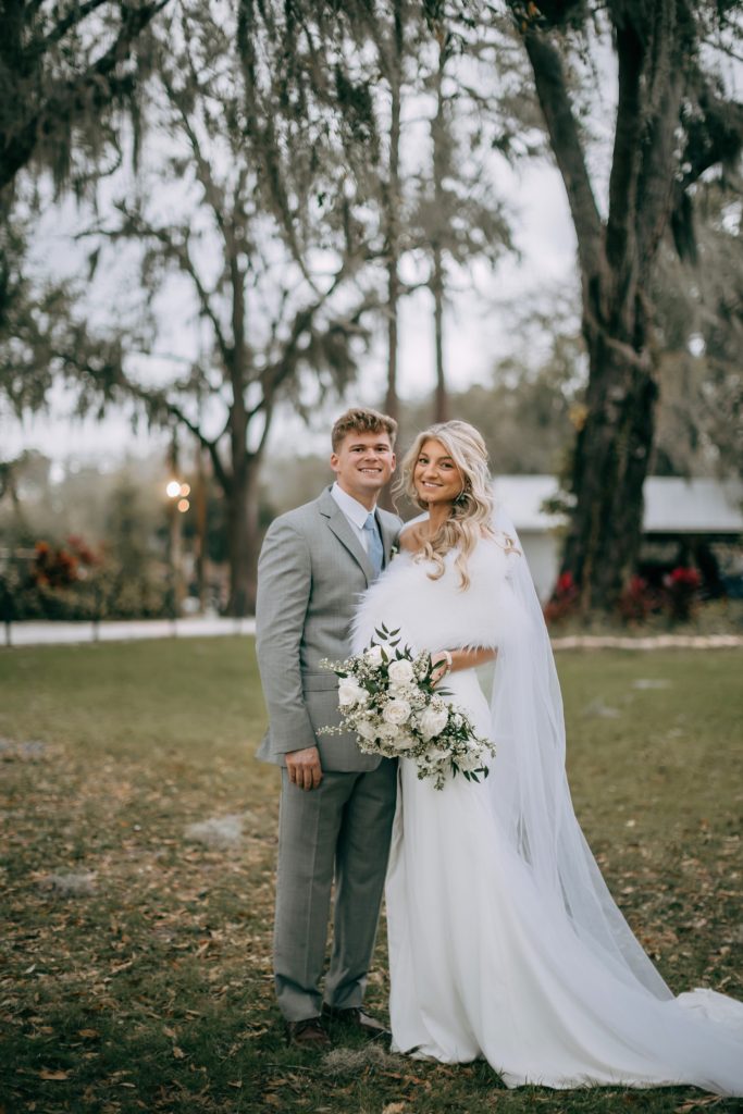 Rustic lakefront barn wedding reception at The Barn at Crescent Lake, Tampa FL